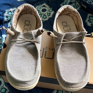 Hey Dude Women Shoes color Steppa Gently worn, no worn signs.